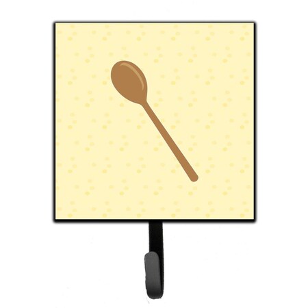 Jensendistributionservices Wooden Spoon on Yellow Leash or Key Holder MI1655254